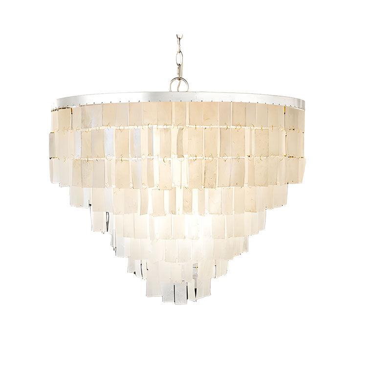 WOMO Art Deco Cone Shell Chandelier-WM3207