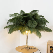 WOMO Feather Palm Tree Table Lamp-WM8016