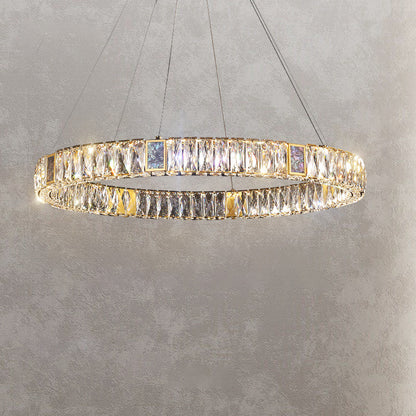 WOMO Round Crystal Chandelier-WM2355