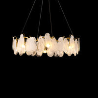 WOMO Cloud Glass Round Chandelier-WM2353