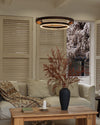 WOMO Circular Wood Led Chandelier-WM2492 thumbnail