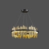 WOMO Iceberg Round Black Gold Chandelier-WM2183 thumbnail