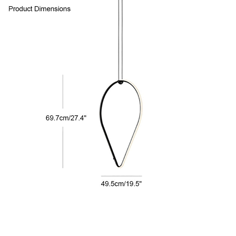 WOMO Long Geometric Chandelier-WM2118