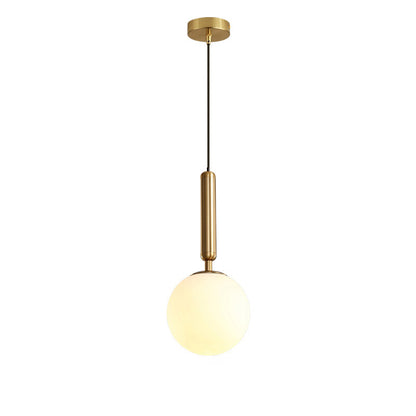 WOMO Glass Globe Pendant Light-WM2097