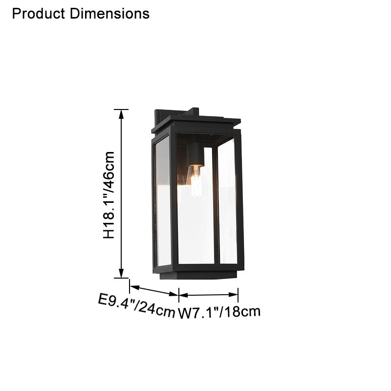 WOMO Outdoor Wall Lantern-WM9150