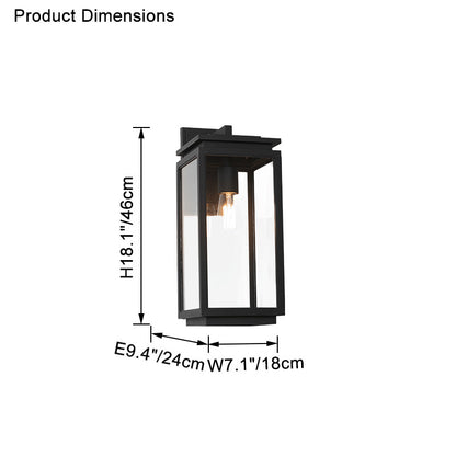 WOMO Outdoor Wall Lantern-WM9150