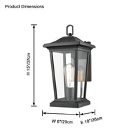 WOMO Transitional Outdoor Wall Lantern-WM9159