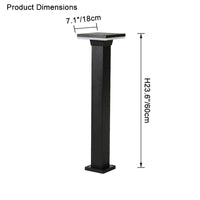 WOMO Square Hardwired Pathway Light-WM9049