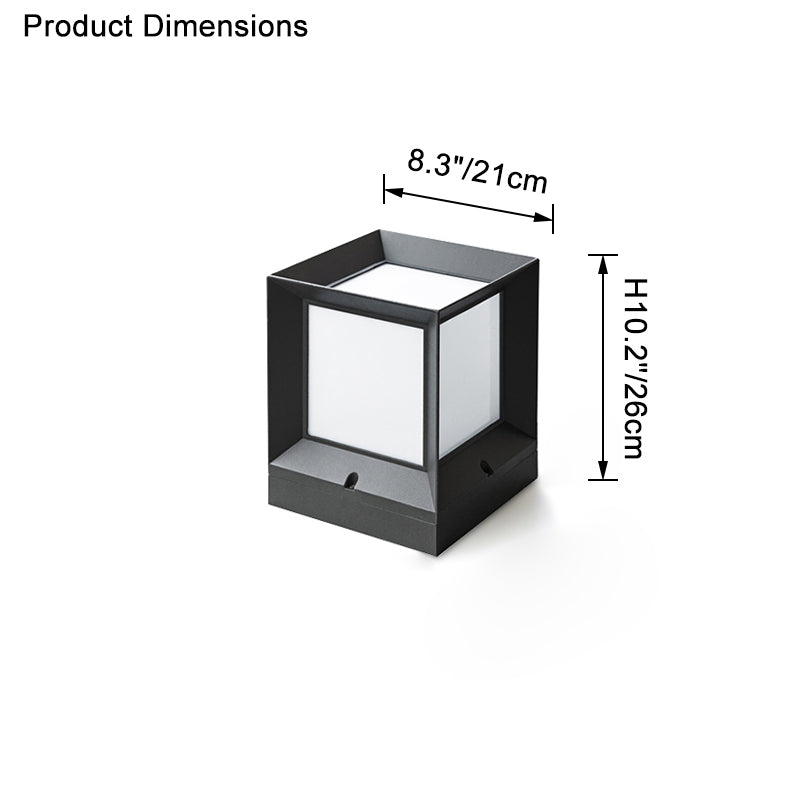 WOMO Solar Pillar Light With Dimmer-WM9058