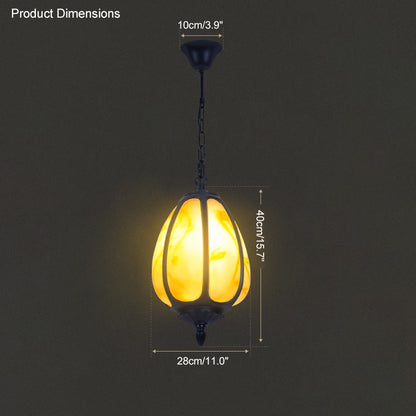 WOMO Outdoor Pumpkin Pendant Light-WM9032