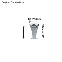 WOMO Decorative Lawn Bollard Light-WM9054