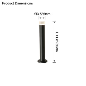 WOMO Round Hardwired Pathway Light-WM9045