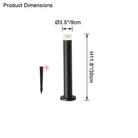 WOMO Round Hardwired Pathway Light-WM9045