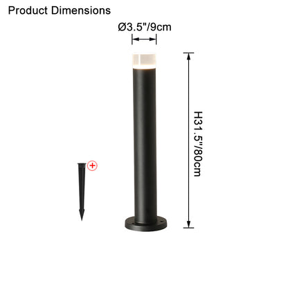 WOMO Round Hardwired Pathway Light-WM9045