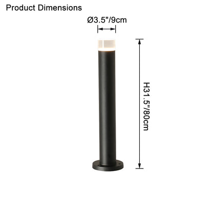 WOMO Round Hardwired Pathway Light-WM9045