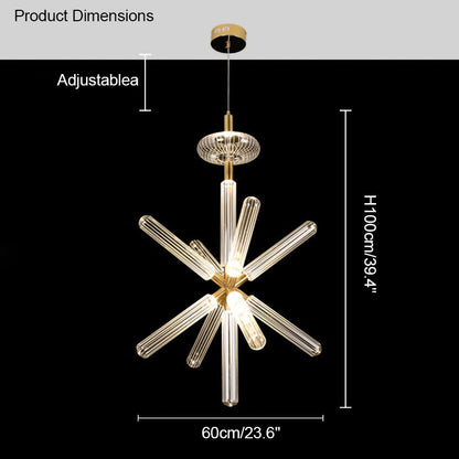 WOMO Cypher Vertical/Horizontal Glass Pendant light-WM2153