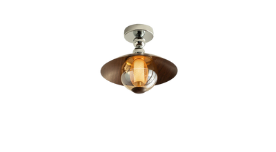 WOMO Flying Saucer Glass Ceiling Light-WM1220