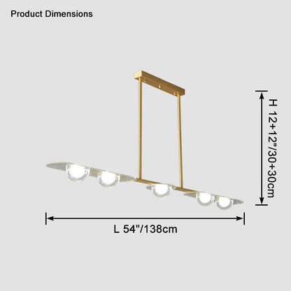 WOMO Linear Pendant Light-WM2333