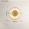 WOMO Wall Clock with Led Light-WM6085 thumbnail