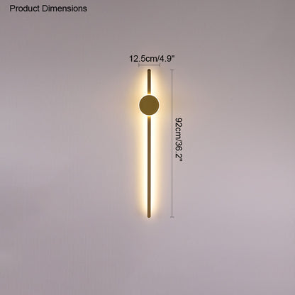 WOMO Long Linear Wall Sconce-WM6070