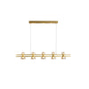 WOMO Brass Linear Chandelier-WM2225 thumbnail
