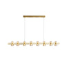 WOMO Brass Linear Chandelier-WM2225 thumbnail