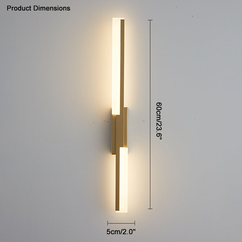 WOMO Double bar Led Wall Sconce-WM6076