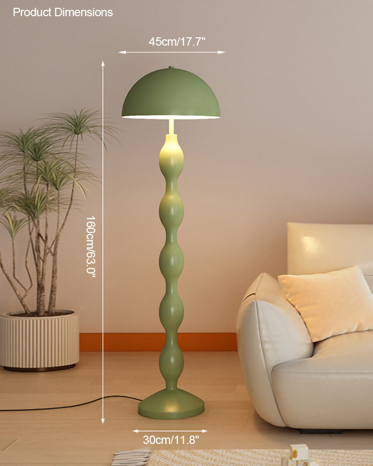 WOMO Dome Spindle Floor Lamp-WM7072