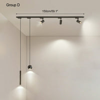 WOMO Spotlight Pendant Light for Track Lighting-WM2163