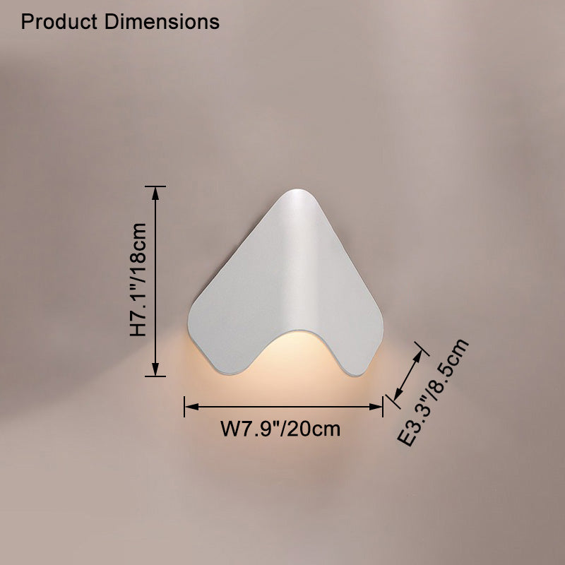 WOMO Triangular Outdoor Wall Light-WM9059