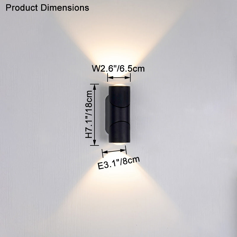 WOMO Up Down Outdoor Wall Light-WM9060