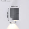 WOMO Up Down Outdoor Wall Light-WM9060 thumbnail