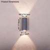 WOMO Up Down Outdoor Wall Light-WM9060 thumbnail