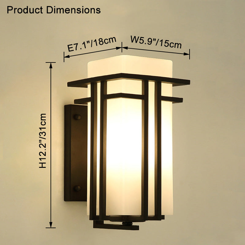 WOMO Outdoor Craftsman Wall Sconce-WM9065