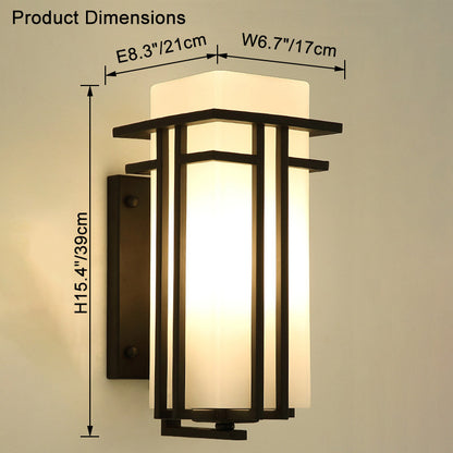 WOMO Outdoor Craftsman Wall Sconce-WM9065