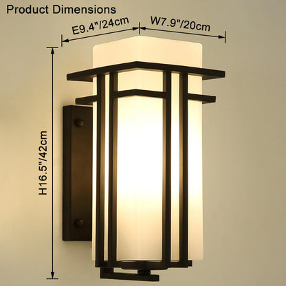 WOMO Outdoor Craftsman Wall Sconce-WM9065