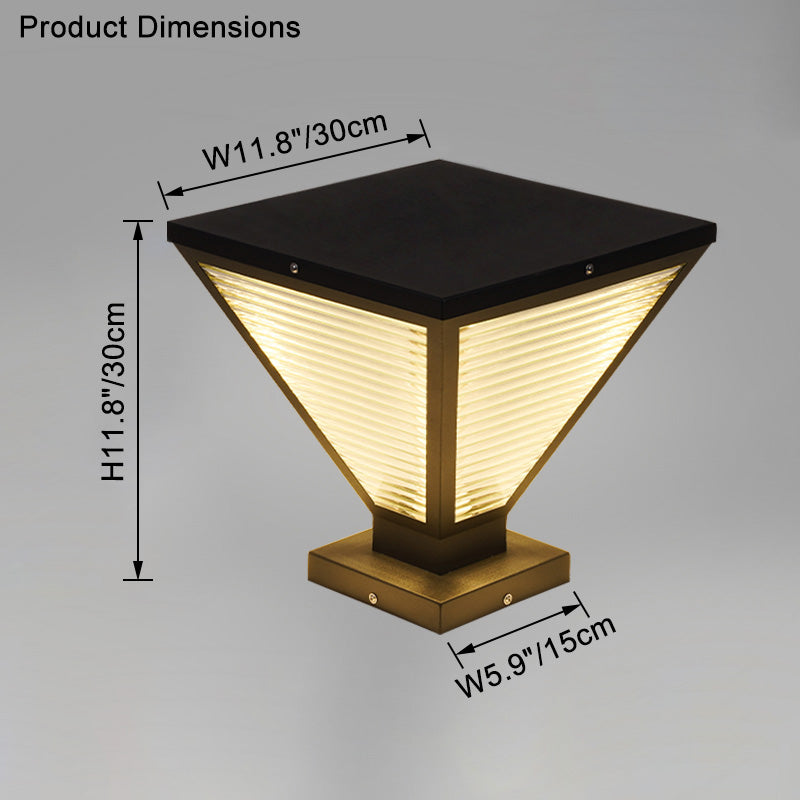 WOMO Solar Pillar Light-WM9142