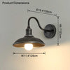 WOMO Gooseneck Barn Wall Lamp-WM9143 thumbnail