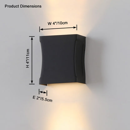 WOMO Outdoor Up Down Wall Light-WM9171