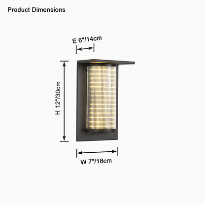 WOMO Solar Wall Light-WM9175