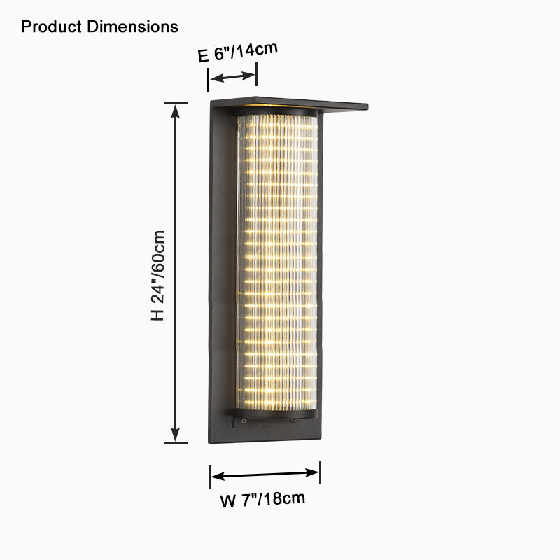 WOMO Solar Wall Light-WM9175