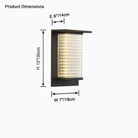 WOMO Solar Wall Light-WM9176