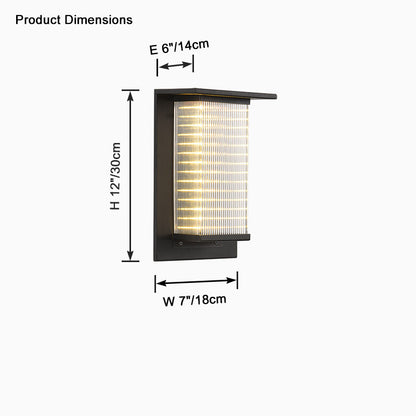 WOMO Solar Wall Light-WM9176