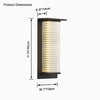 WOMO Solar Wall Light-WM9176 thumbnail