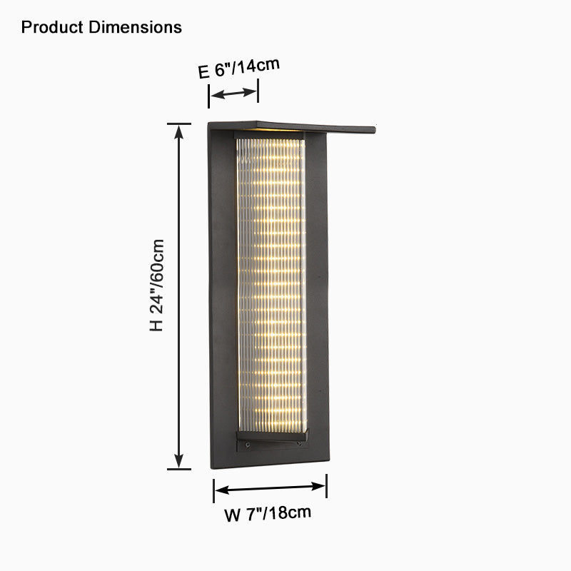 WOMO Solar Wall Light-WM9177