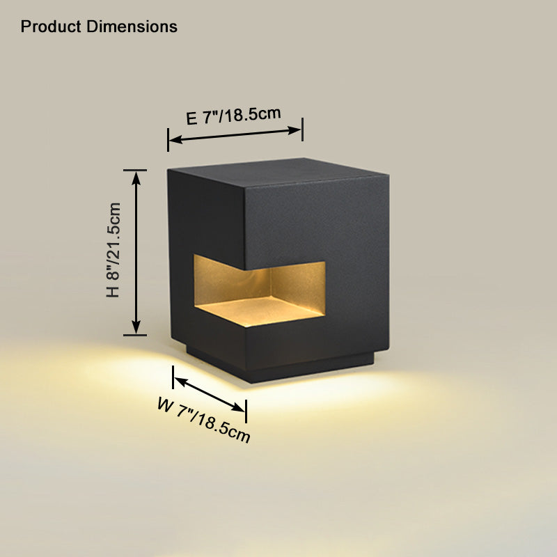 WOMO Solar Pillar Light-WM9178