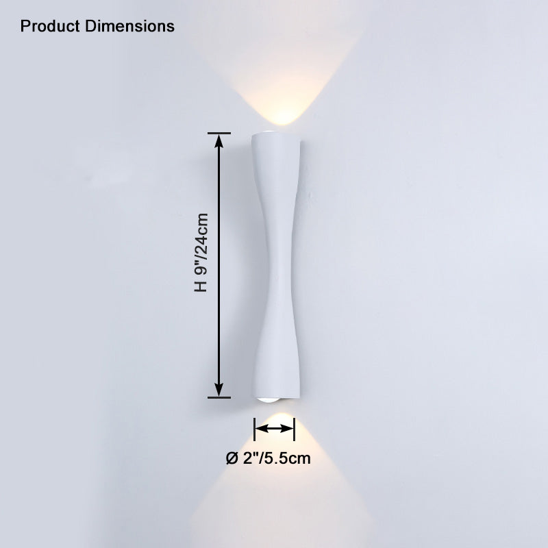 WOMO Outdoor Up Down Wall Light-WM9186