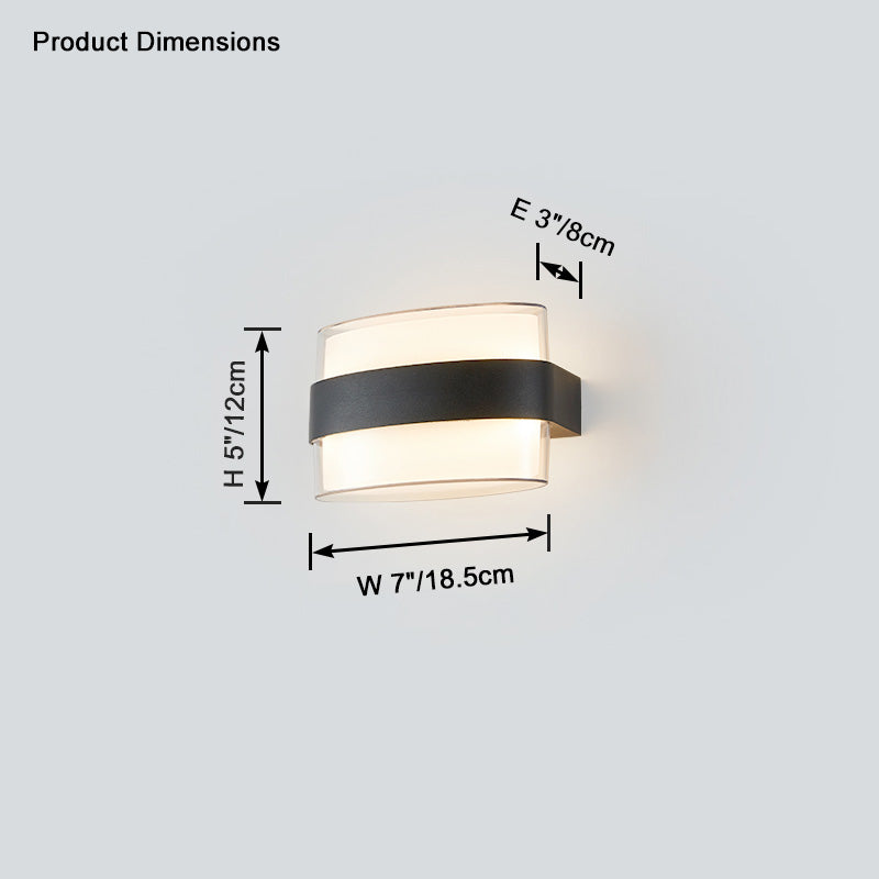 WOMO Outdoor Wall Light-WM9187