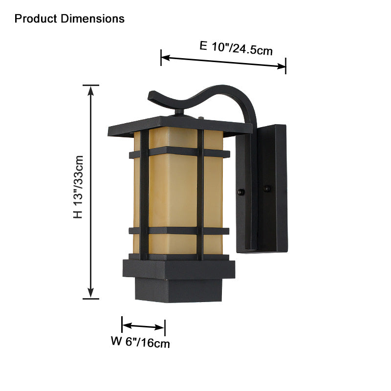 WOMO Outdoor Wall Lantern-WM9191