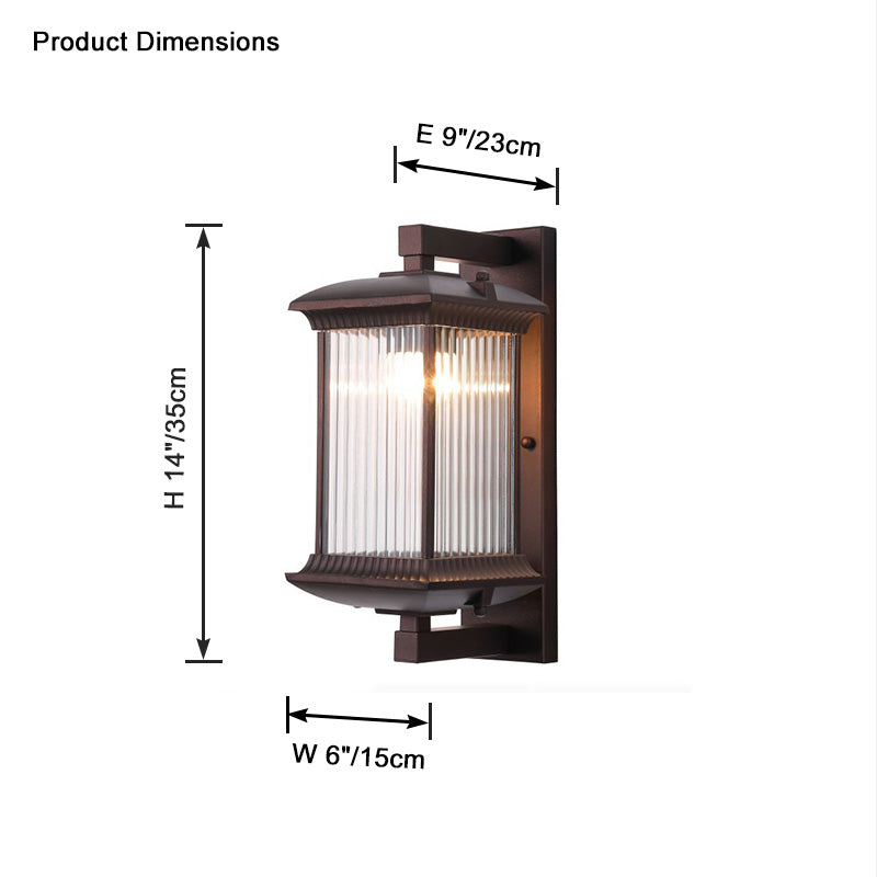 WOMO Outdoor Wall Light-WM9193